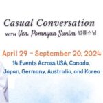 Ven. Pomnyun’s Upcoming Lectures in the East Coast, USA
